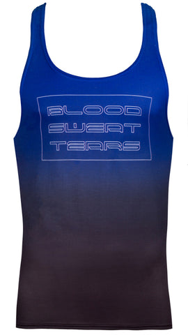 Mens gym stringer vest - Blood Sweat Tears
