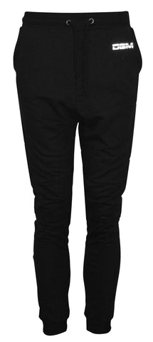 Mens jogger track pant - black