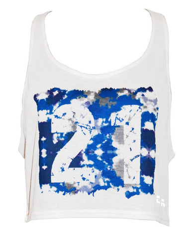 Female gym crop vest - Indo